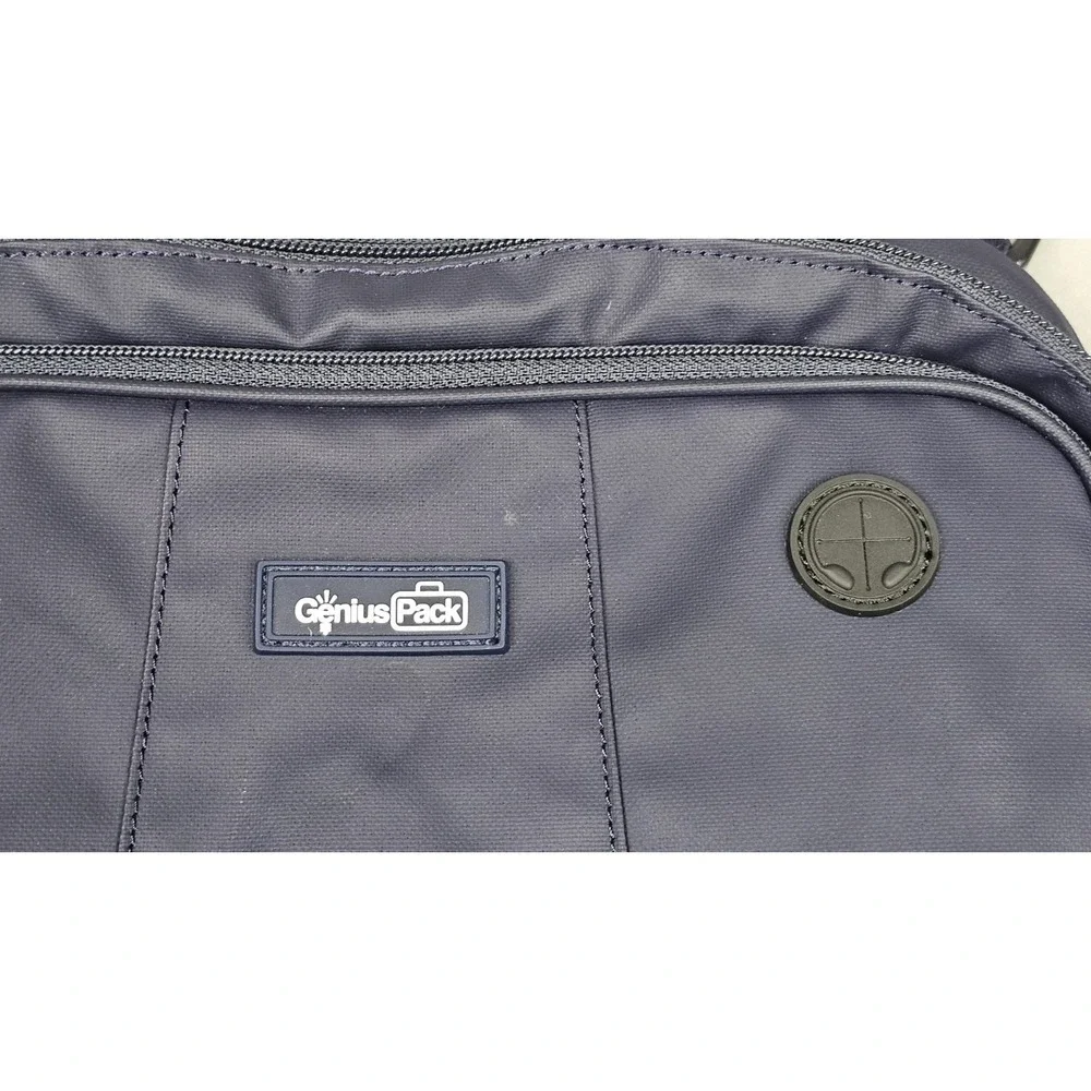 NWOT Genius Pack High Altitude Flight Bagg Travel Organizer Shoulder Strap Blue